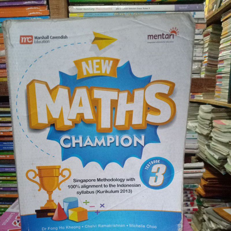 new maths champion 3 text book