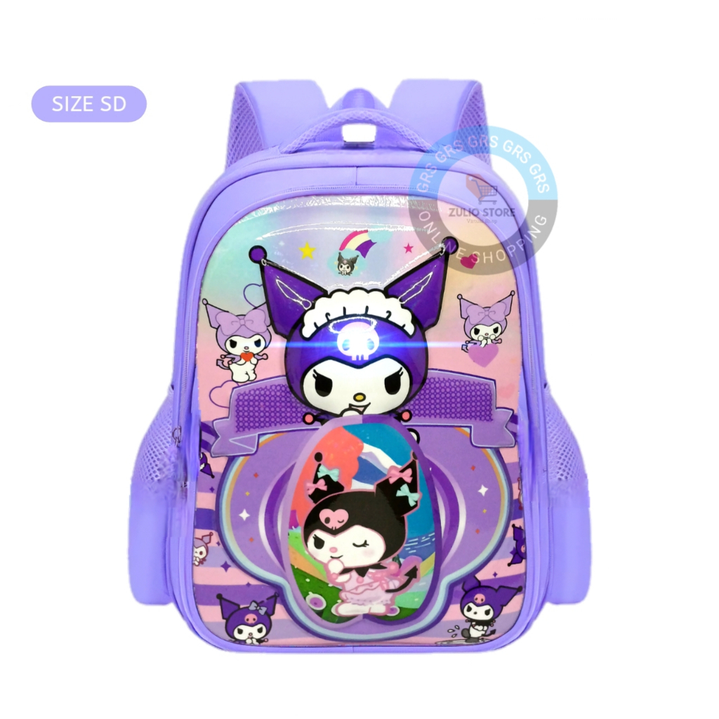 [TERLARIS] TAS ANAK PEREMPUAN KUROMI SD LAMPU 1 | RANSEL SEKOLAH | TAS ANAK CEWEK SD | TAS ANAK NYAL