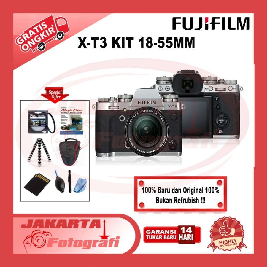 FUJIFILM X-T3 XT 3 kit 8-55mm Lens  Mirrorless Camera