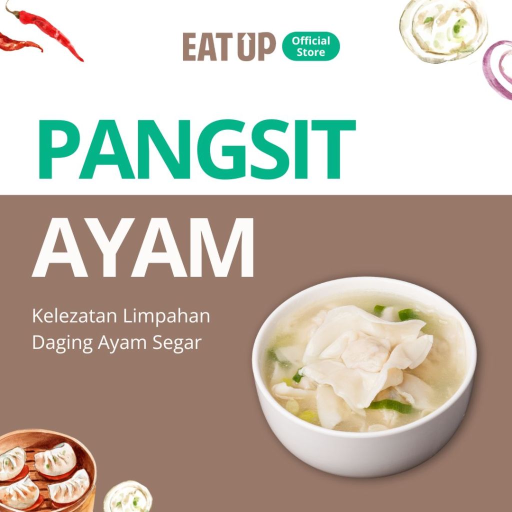 

Eat Up Dim Sum Premium Pangsit Ayam Frozen