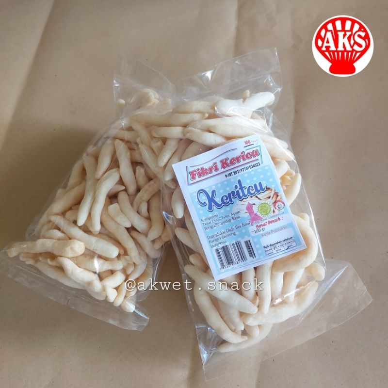 

Keripik Telor Cumi Kricu Fikri Snack Makanan khas bangka | Akwet Snack