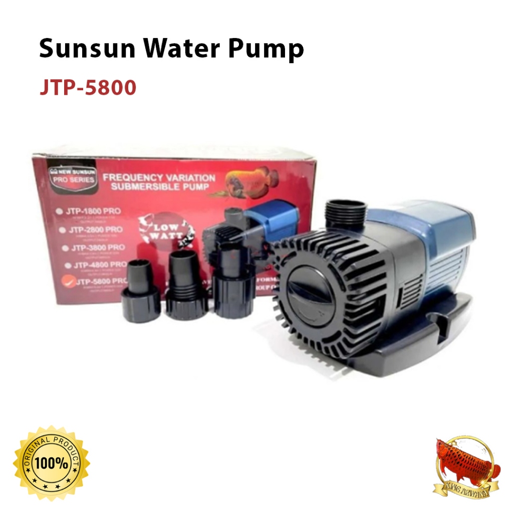 Pompa Air Sunsun JTP 5800 Series Pompa Celup Low Watt aquarium kolam