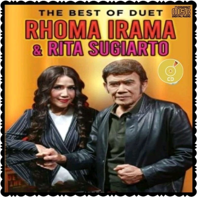 KASET CD LAGU RHOMA IRAMA DUET RITA SUGIARTO-KASET CD MOBIL LAGU DANGDUT-KASET CD COMPACT DISC LAGU 
