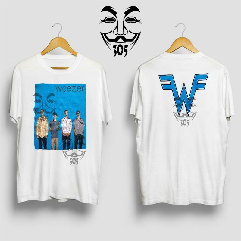 KAOS BAND WEEZER BOOTLEG VINTAGE SABLON DTG