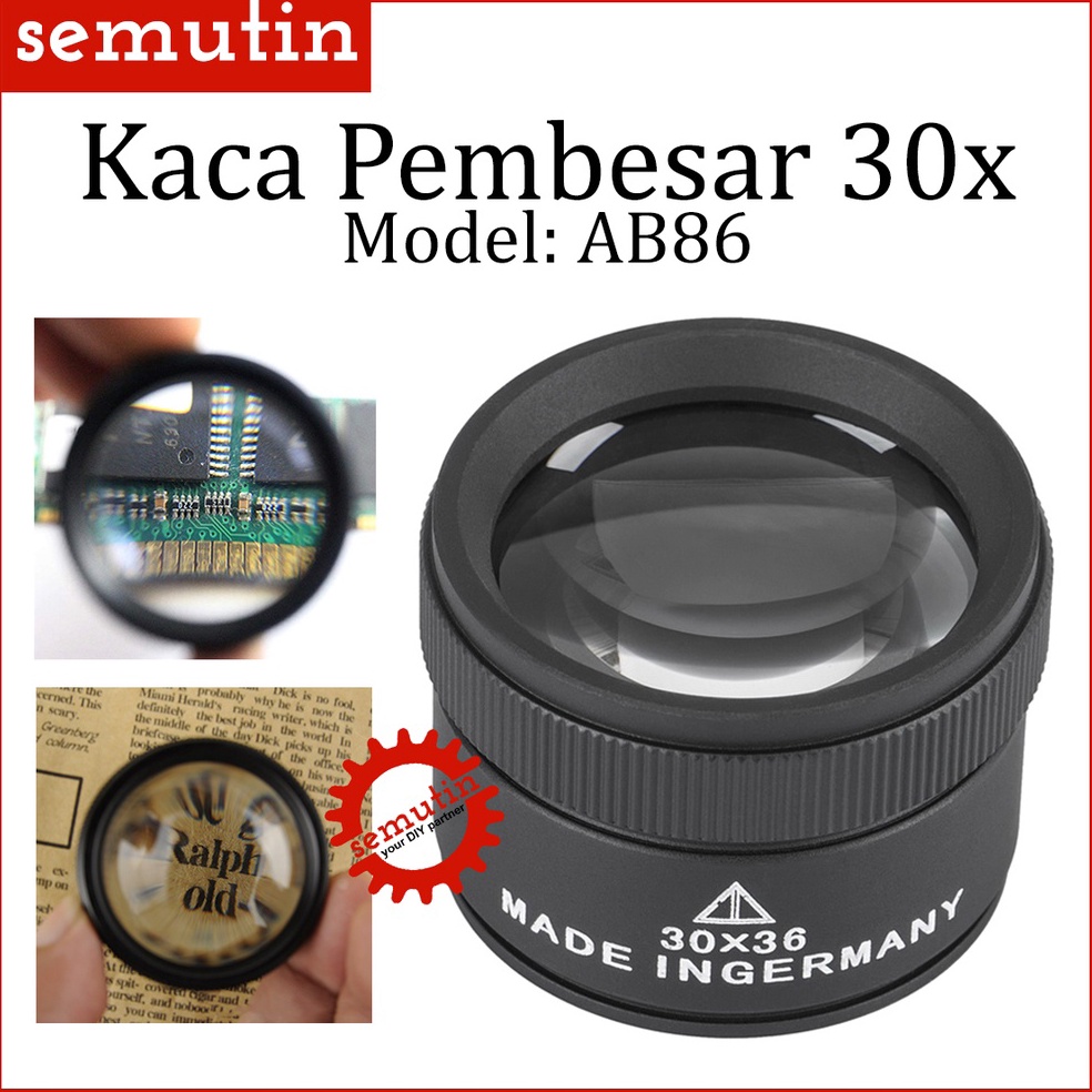 

KODE H58Q Kaca Pembesar 3x AB86 Lup Lensa Magnifier Handheld Perhiasan Komponen Membaca Loupe