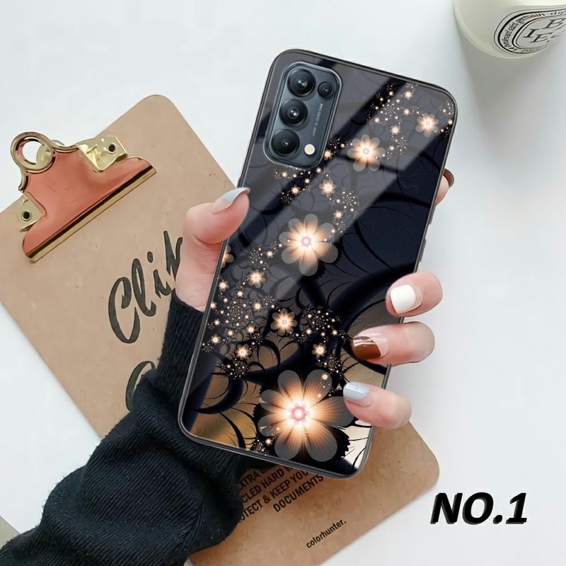 [COD]Promo Case Oppo Reno 5 5F Reno 4 A15/A15S Casing Hp Motif Aesthetic Art Gambar Custom Desain Ke