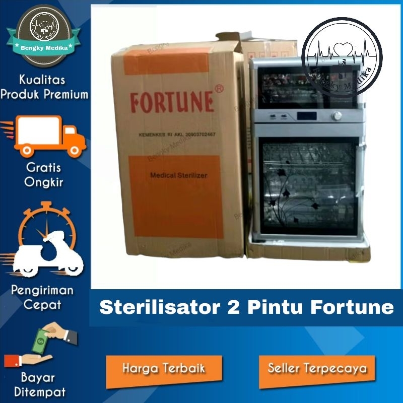Sterilisator 2 pintu Fortune  Sterilisator Fortune