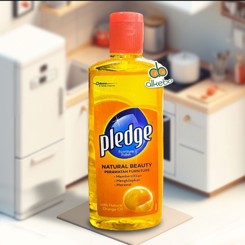Pledge Furniture Polish / Pembersih Furniture Natural Oil 170ml