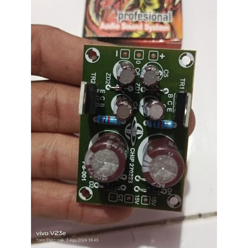 Kit PSU Simetris 15Volt Ct 2A ANX