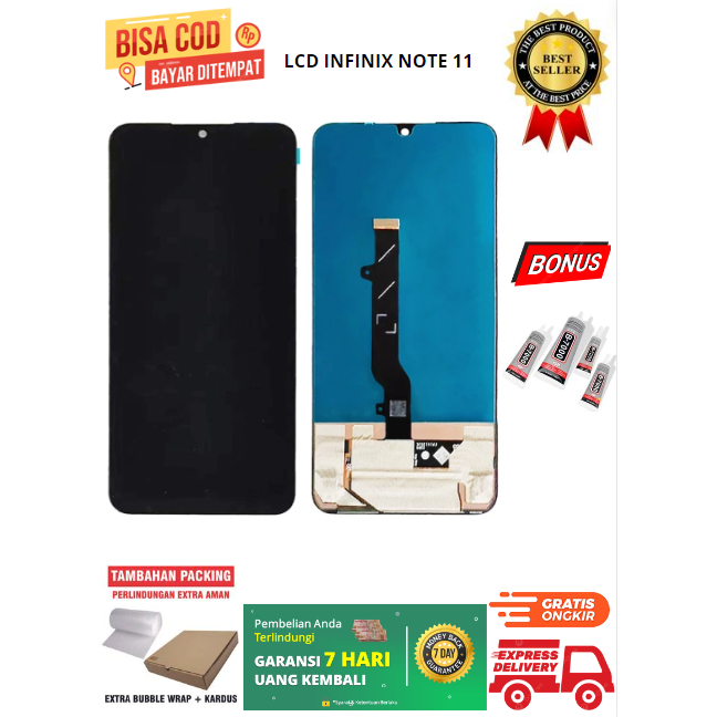 LCD INFINIX NOTE 11 X663 X663B FULLSET TOUCHSCREEN