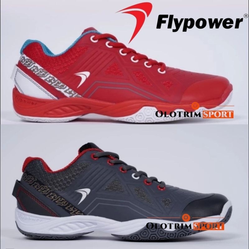 Sepatu Badminton FLYPOWER NEW LOSARI 4 5 6 04 05 06 Original