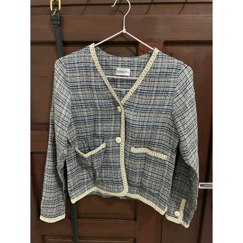 (preloved) Ninette - Areum Tweed Outer