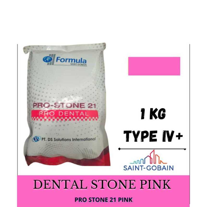 Gips Pink Dental/ Dental Stone type IV / Dental Gips Stone Pink