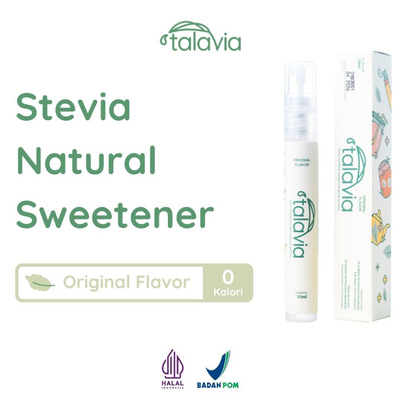 

Talavia Stevia Natural Sweetener Original Flavor 10 mL
