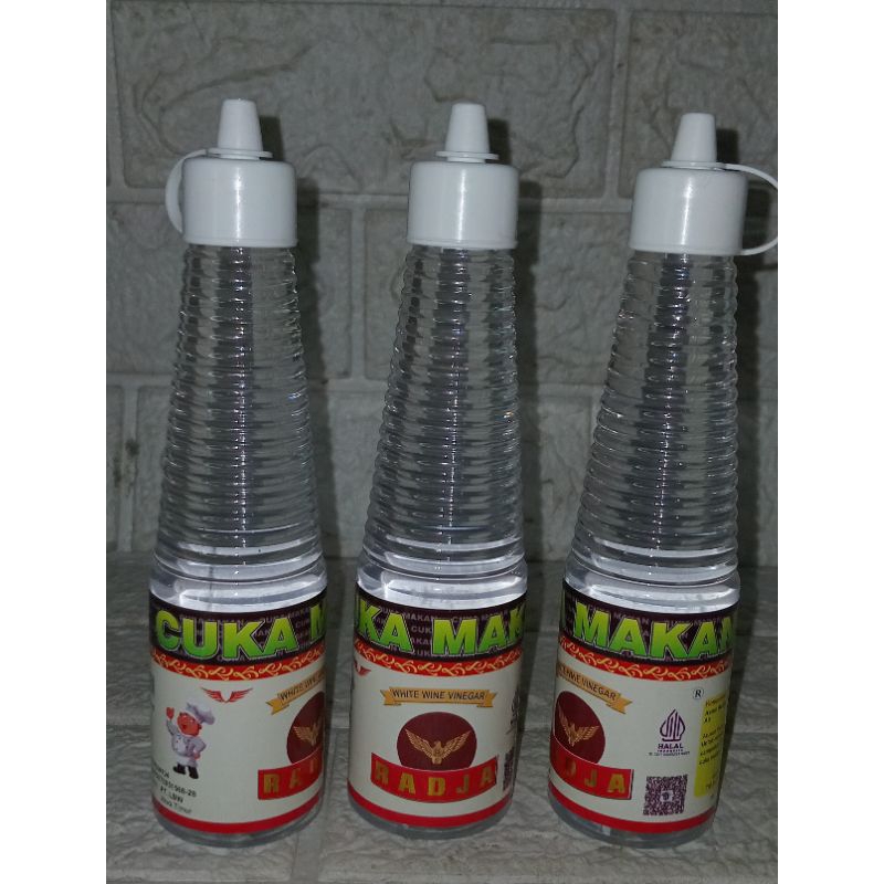 

Cuka Makan Asli 150 ML Halal Tjap Radja / Bunga Asoka