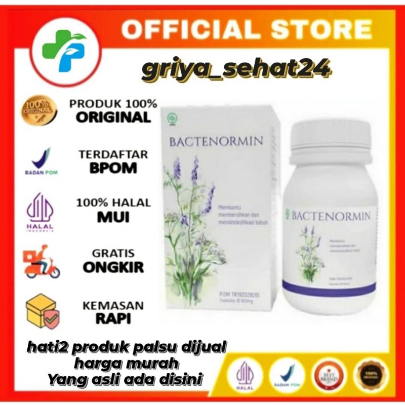 BACTENORMIN ORIGINAL ASLI OBAT ATASI PARASIT DALAM TUBUH OBAT BACTENORMIN