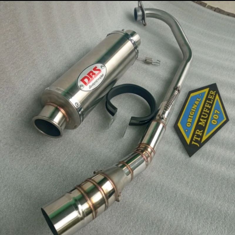 Knalpot DBS bulat bass adem pnp jupiter MX old dan MX new