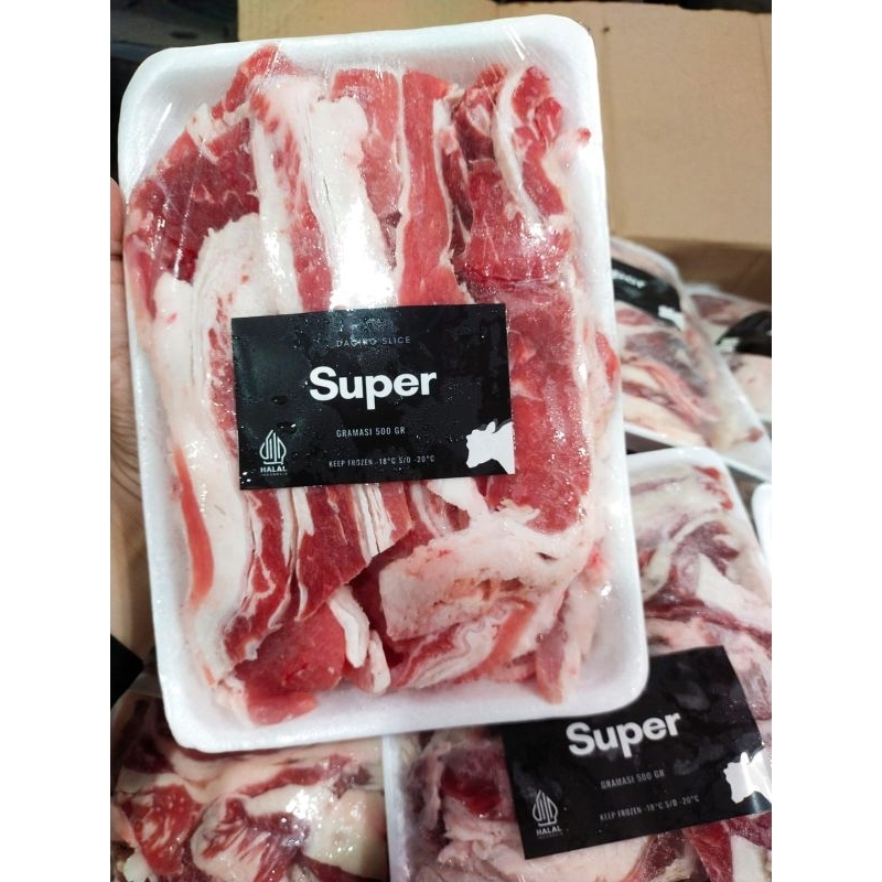 

US Sliced Beef Daging Slice Yosinoya 500gr