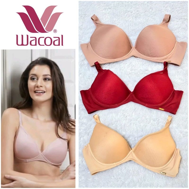 BRA WACOAL FEEL FREE TANPA KAWAT BUSA TIPIS IB 5337 K83 BH WANITA WIRELESS NON WIRE IB5337