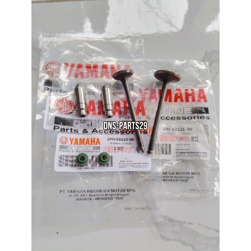 KLEP SET PAYUNG KLEP+BOSH KLEP+SIL KLEP YAMAHA MIO M3 MIO S Z SOUL GT 125 FINO FI 125 FREEGO GEAR 12
