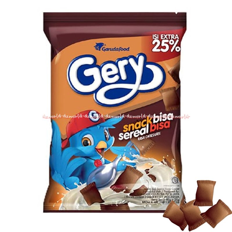 

Gery Snack Sereal 100gr Rasa Chocolate Wafer Geri