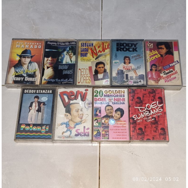 Kaset Pita Indonesia DEDDY DORES-Nasib Pelaut / DEDDY DORES-Seandainya Kau Masih Ada / DEDDY DORES-S