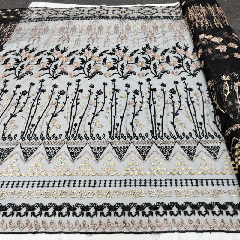 tile kebaya motif sapto garden ethnic