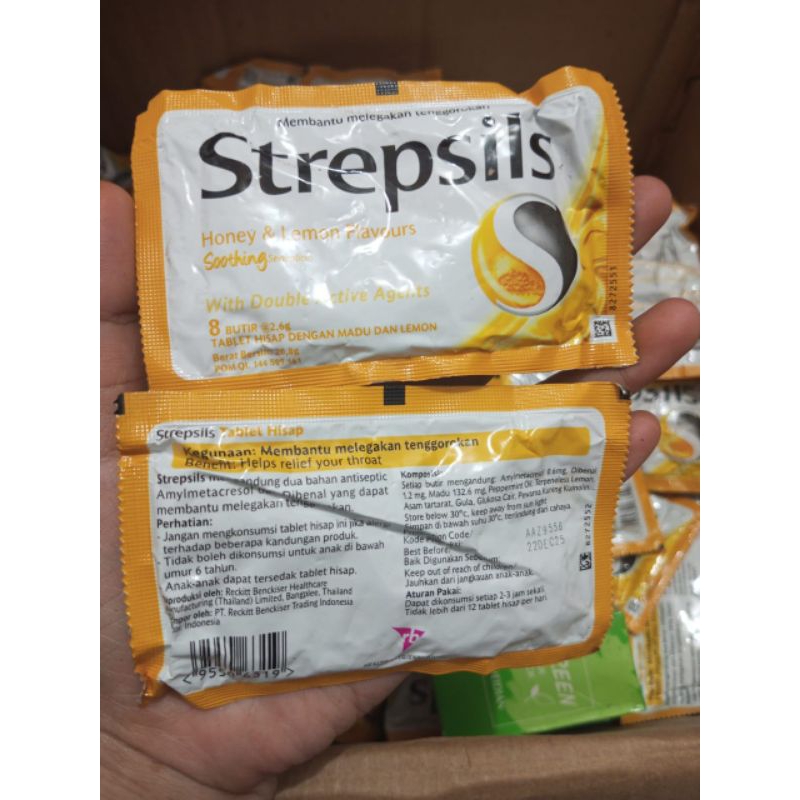 

Strepsils Permen Pelega Tenggorokan