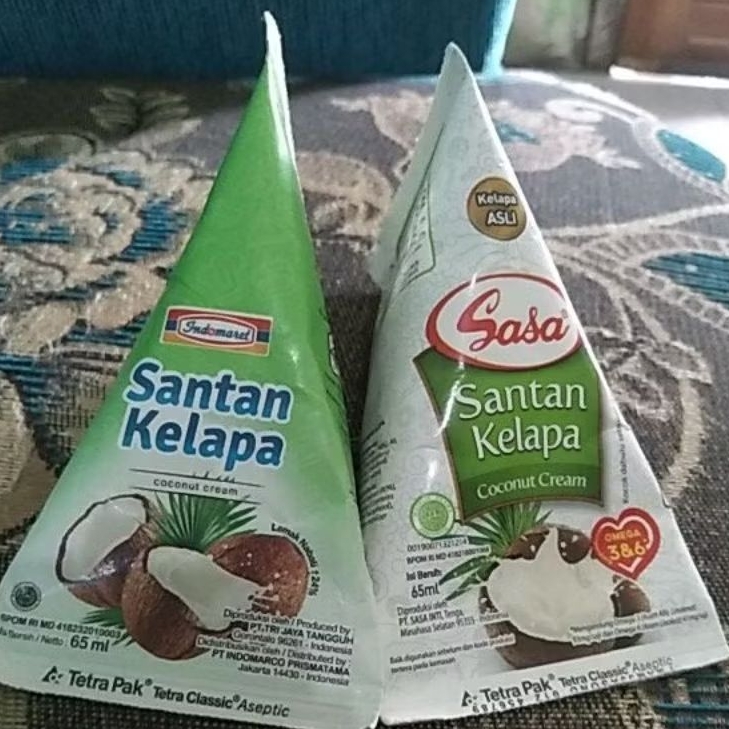 

santan kelapa cair