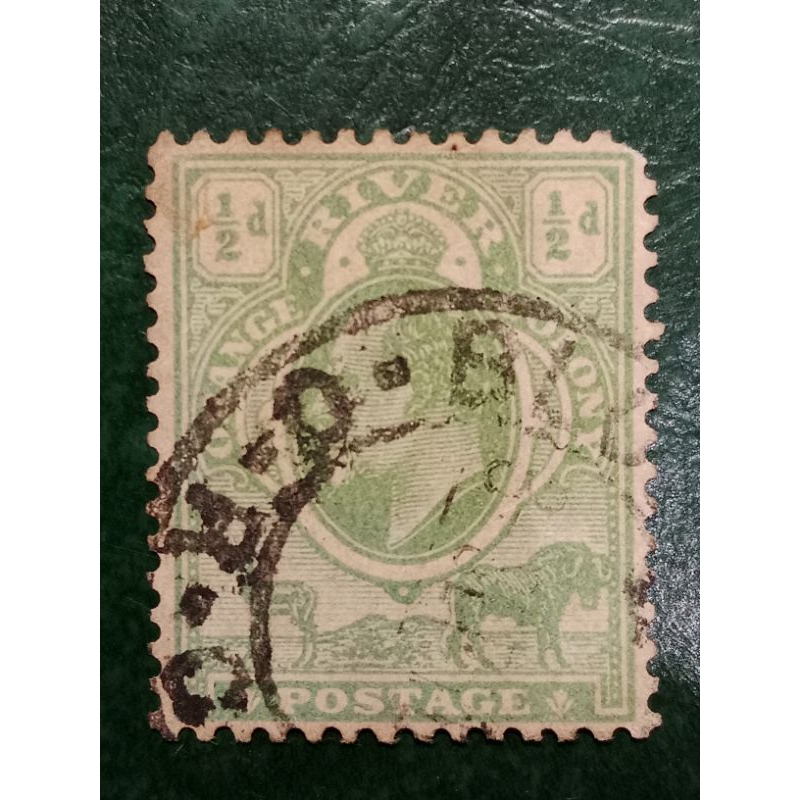 

Prangko Afrika Selatan 1/2 penny Tahun 1907 USED