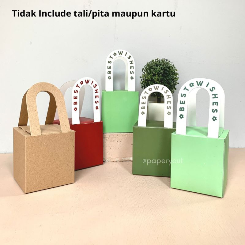 

Box Souvenir Gift Kado Packaging Hampers Toples Cookies Candy - Petitebag 'Basic'