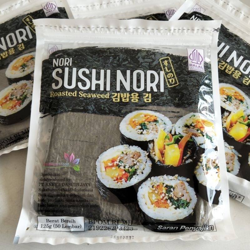 

Ay00! SUSHI NORI, NIsi 50 lembar