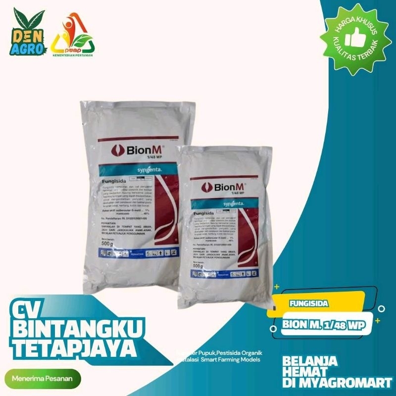 Fungisida Bion M 1/48 WP untuk Tanaman Cabai