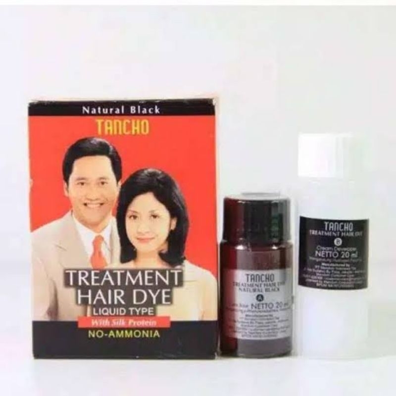 Semir hitam tancho asli cair halal 40g ( SEMIR TANCO HITAM )