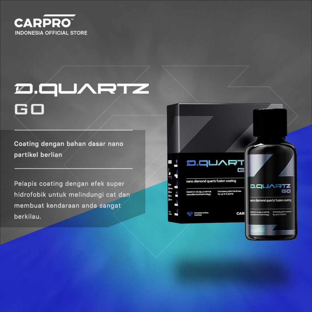 CARPRO DQuartz GO (50ml) - Nano Diamond Coating