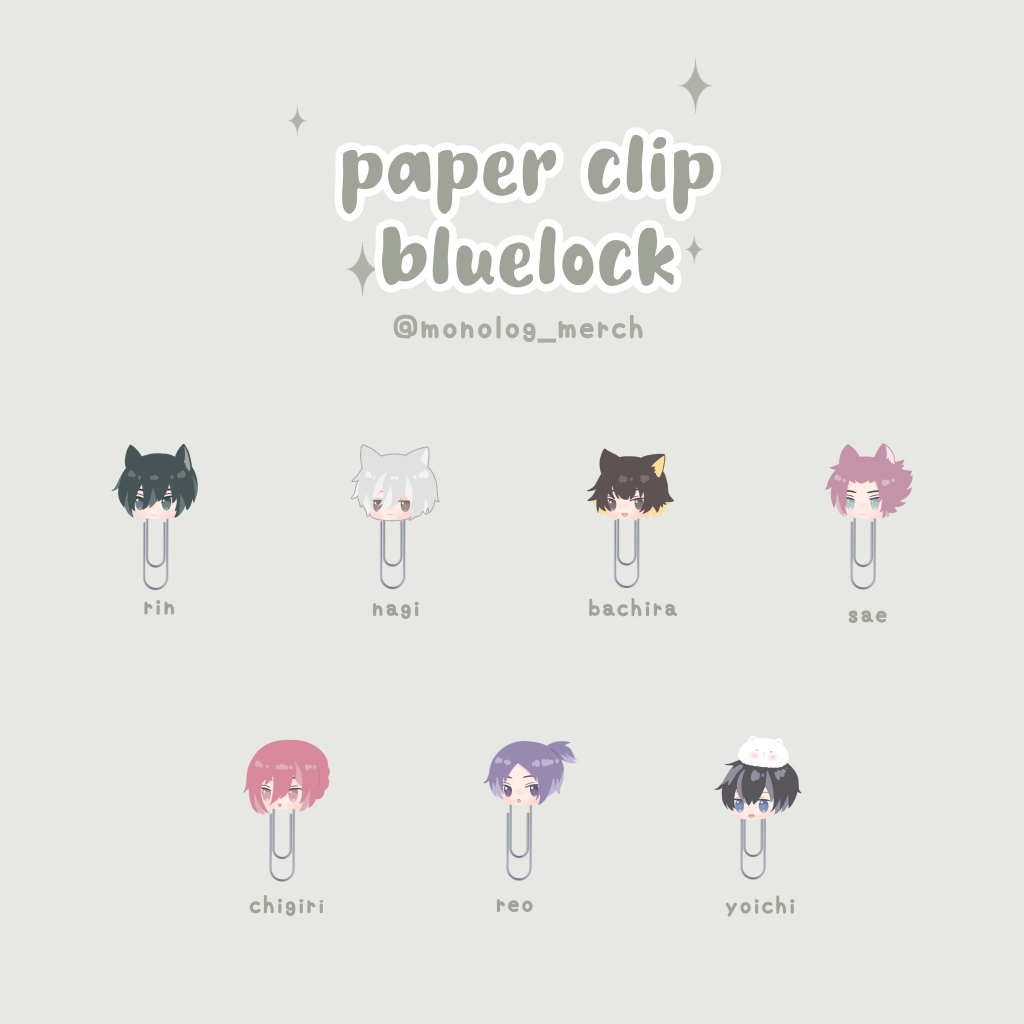 

Anime paper clip blue lock