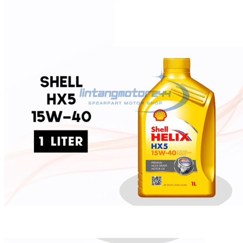 Oli Shell HELIX HX5 15w40 1Liter | Oli Shell Helix HX5 1000ml | OLI SHELL Matic