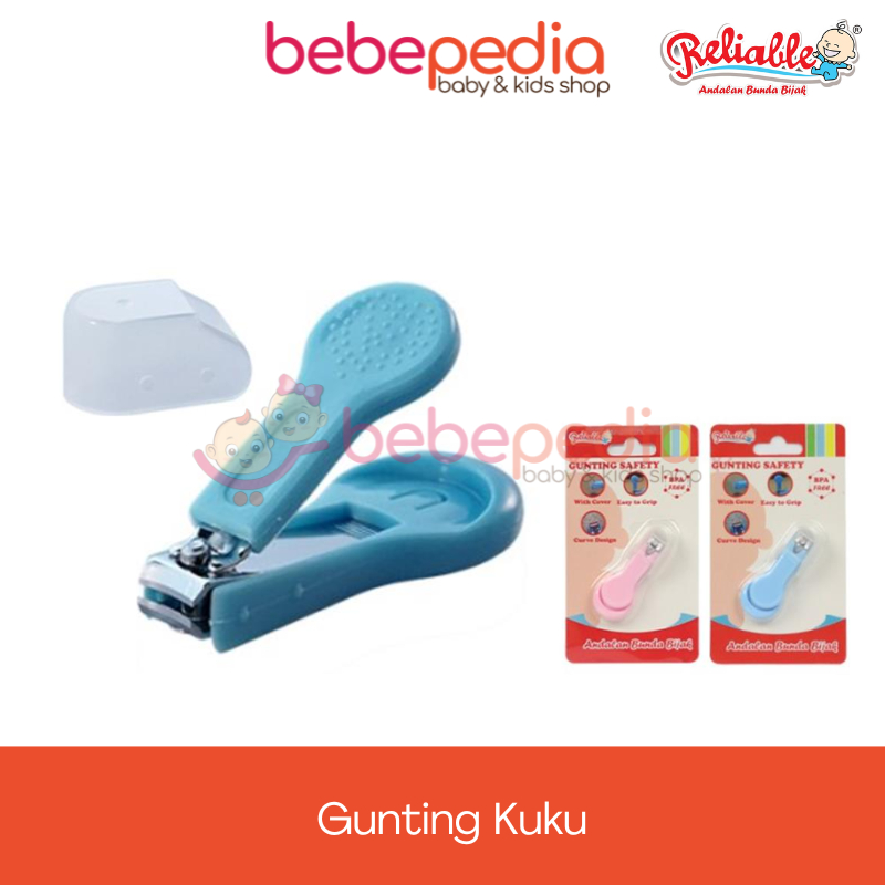Reliable Gunting Clipper Kuku Bayi Anak Ujung Bulat | Nail Clipper