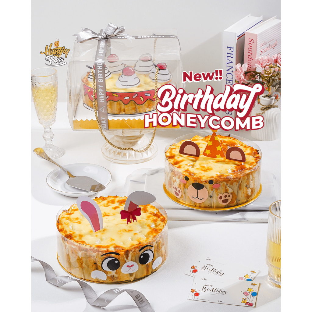 

Birthday Honeycomb Pasta Cake Hungry Pasta