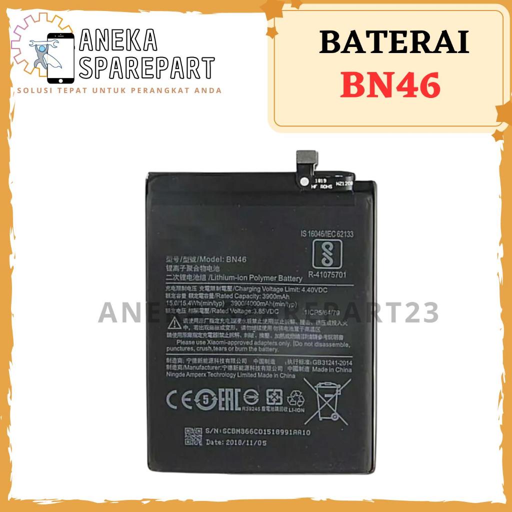 Baterai Baterry BN46 Redmi 7 / Note 8 - Batre BN46 Note 8 / Redmi 7