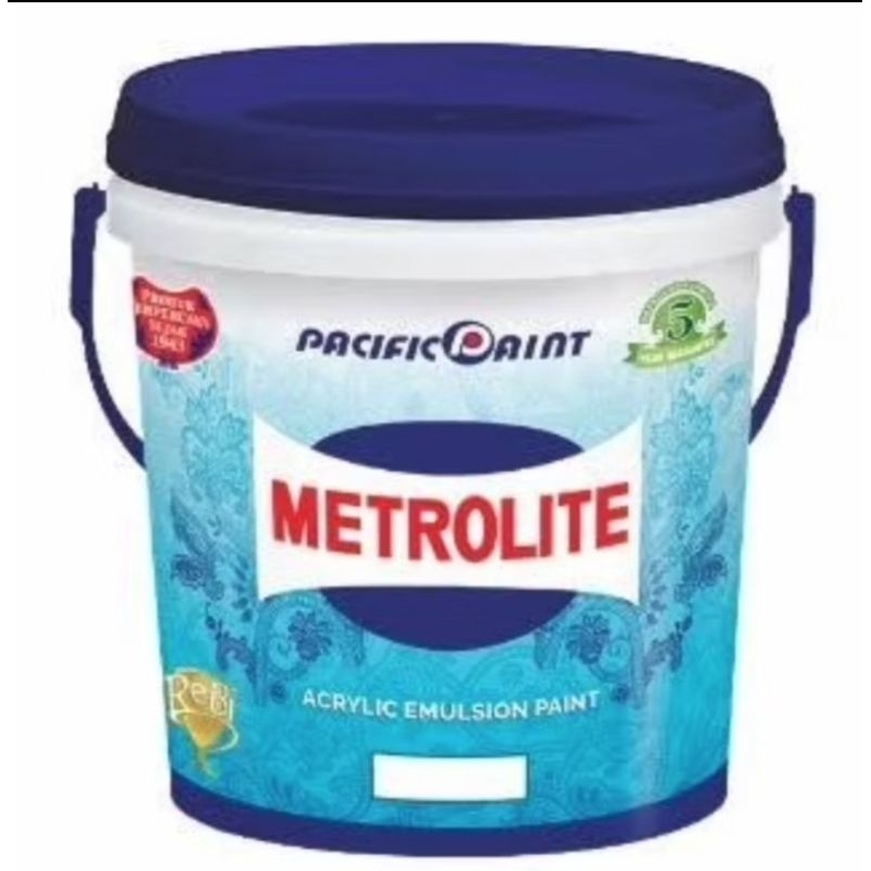 CAT TEMBOK METROLITE Putih 5 kg