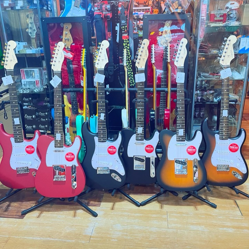 Gitar Elektrik SQUIER stratocaster telecaster original debut
