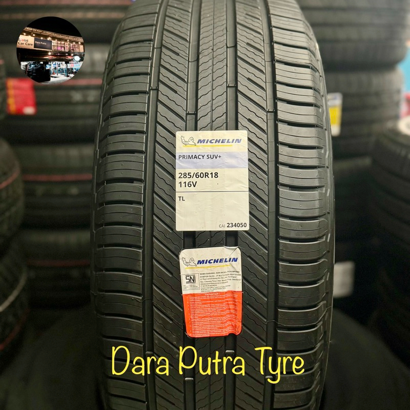 Ban Mobil 285/60 R18 116V TL Michelin Primacy SUV+ Ban 285 60 18