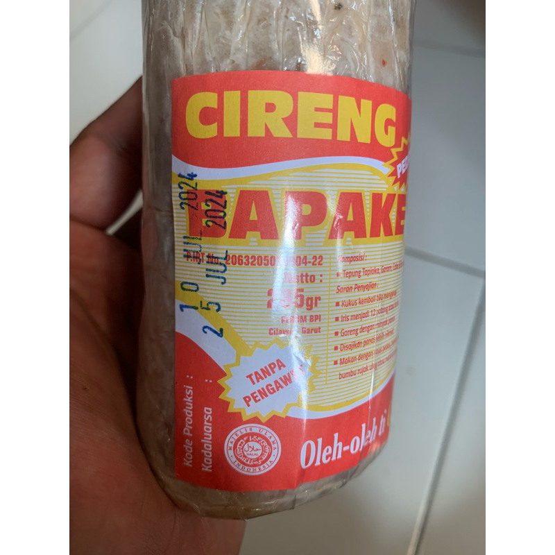 

Cireng Original Rasa Daun Bawang dan Bumbu Rujak Cireng Bapake Oleh - Oleh Garut