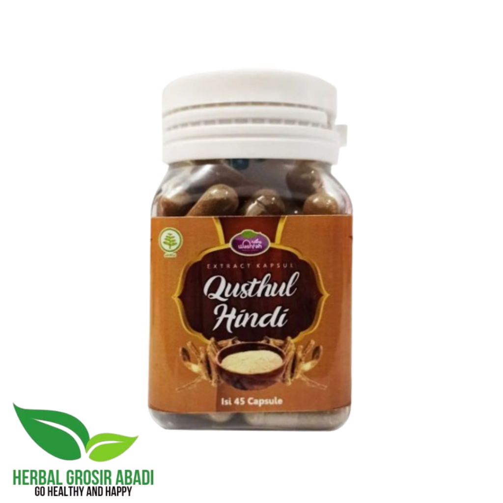 Qusthul Hindi / Qustul al hindi / Qustul Hindy / Qusthul / Qustul / Extrak 45 kapsul 100% Original