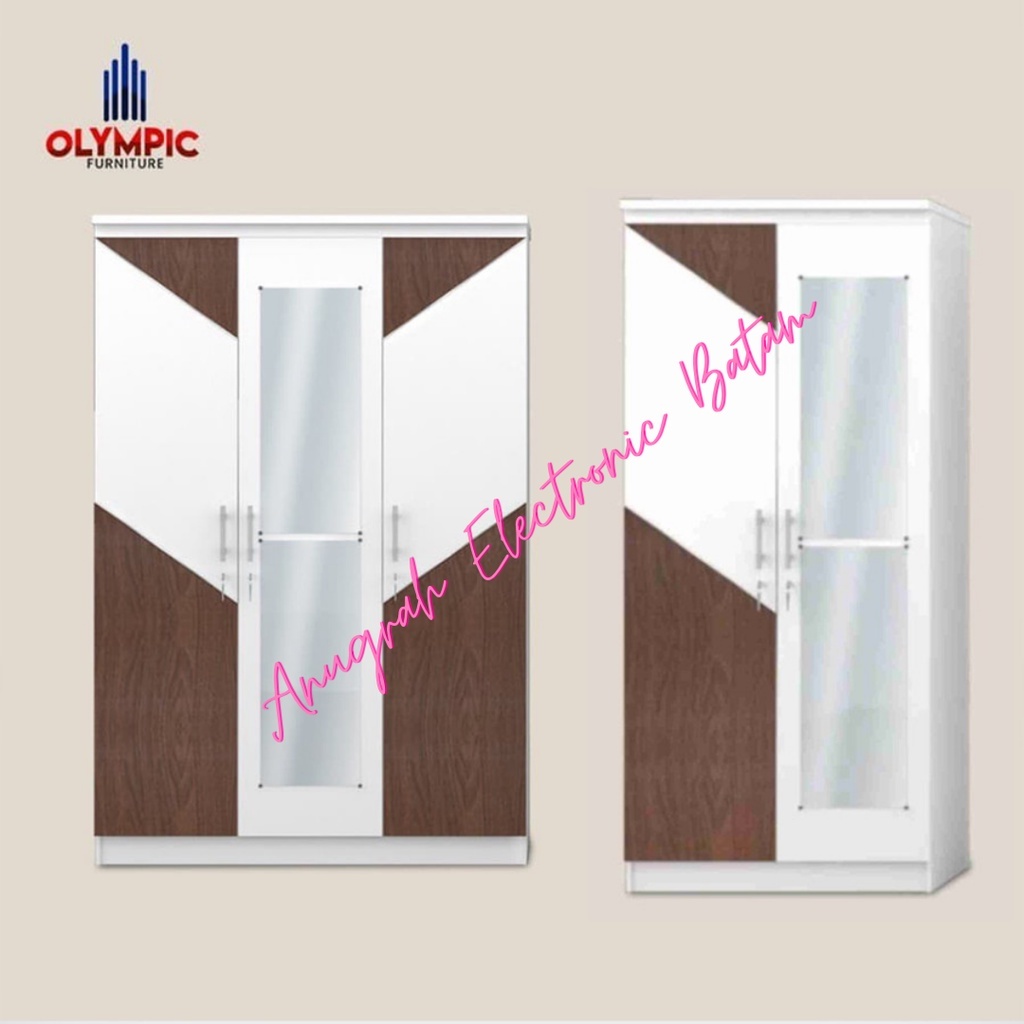 PAKET LEMARI OLYMPIC 3P + 2P ULTRON BATAM