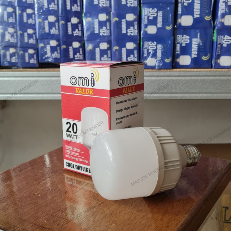 lampu bohlam led 20 watt OMI Value / led 20w / led 20watt