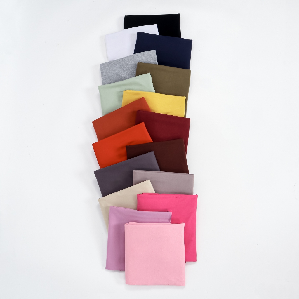 Promo Kain per Meter Warna Random Velvet Bludru & Rayon Spdx