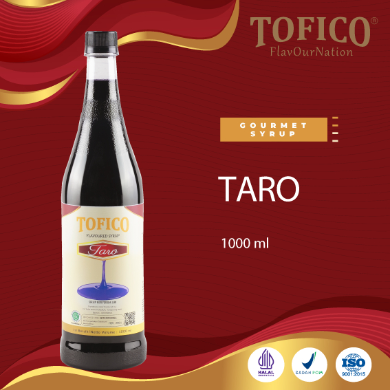 

Syrup Taro Tofico / Sirup Rasa Taro Premium 1 Liter / Tofico Syrup Official