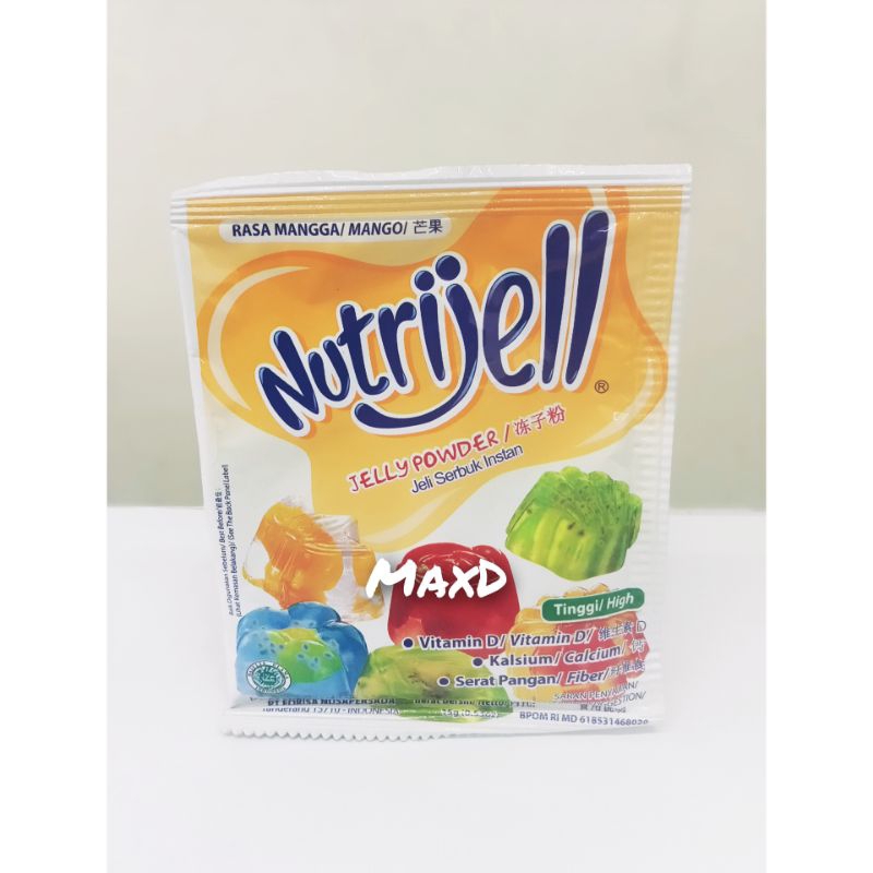 

Nutrijell Jelly Serbuk Instan Rasa Mangga 15g 1Pcs